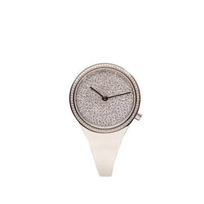 GEORG JENSEN VIVIANNA 34MM STAINLESS STEEL BOX+PAPERS QUARTZ 2018 REF: V2L-ST01