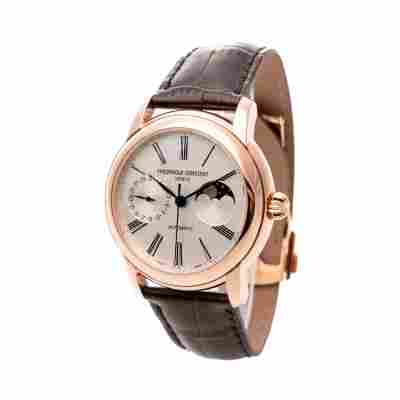 FREDERIQUE CONSTANT MANUFACTURE CLASSIC MOONPHASE 42MM ROSE GOLD REF: FC712MS4H4