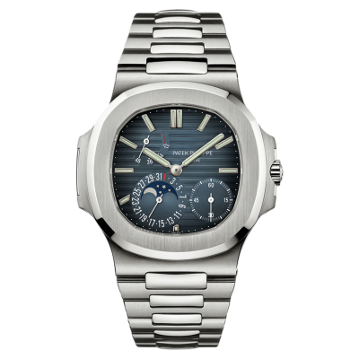 PATEK PHILIPPE NAUTILUS STEEL 40x38CM REF: 5712/1A-001