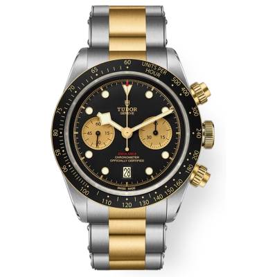 TUDOR BLACK BAY 41MM STAINLESS STEEL&YELLOW GOLD CHRONOGRAPH REF: 79363N