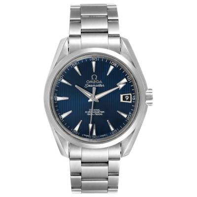 OMEGA SEAMASTER AQUA TERRA 38.5MM BLUE DIAL STEEL REF: 231.10.39.21.03.002