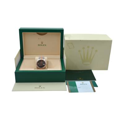ROLEX DATEJUST WIMBLEDON 41 EVEROSE&STEEL JUBILEE 2019 AUTOMATIC REF: 126331