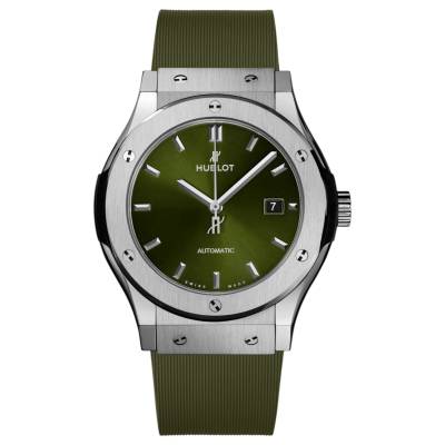 HUBLOT CLASSIC FUSION 42MM DREAM GREEN REF: 	542.NX.8970.RX