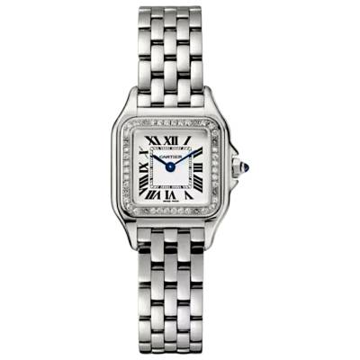 CARTIER PANTHERE SMALL 30.3x22MM DIAMONDS STAINLESS STEEL FULL SET NEW 2026 REF: W4PN0016