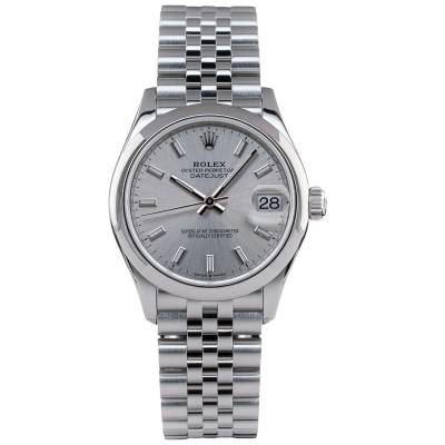 ROLEX DATEJUST 31 SILVER DIAL JUBILEE FULL SET 2021 REF: 278240