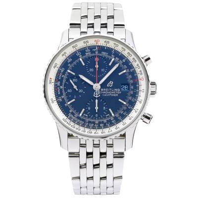BREITLING NAVITIMER CHRONOGRAPH 41MM BLUE DIAL FULL SET 2020 REF: A13324