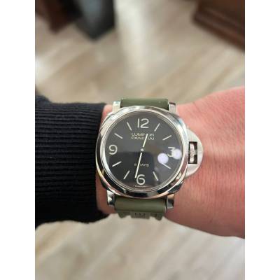 PANERAI LUMINOR BASE 8 DAYS 44MM STAINLESS STEEL MANUAL WINDING 1999 REF: PAM 00560