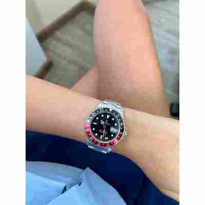 ROLEX GMT-MASTER II COKE 40MM STAINLESS STEEL OYSTER 2006 AUTOMATIC REF: 16710T