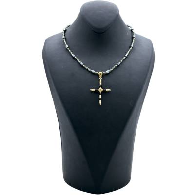 CRUCE DIN AUR GALBEN 14K_127527