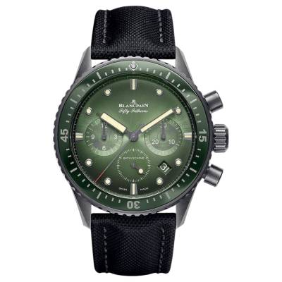 BLANCPAIN FIFTY FATHOMS BATHYSCAPHE CHRONOGRAPH FLYBACK 43MM FULL SET 2023 REF: 5200-0153-B52A