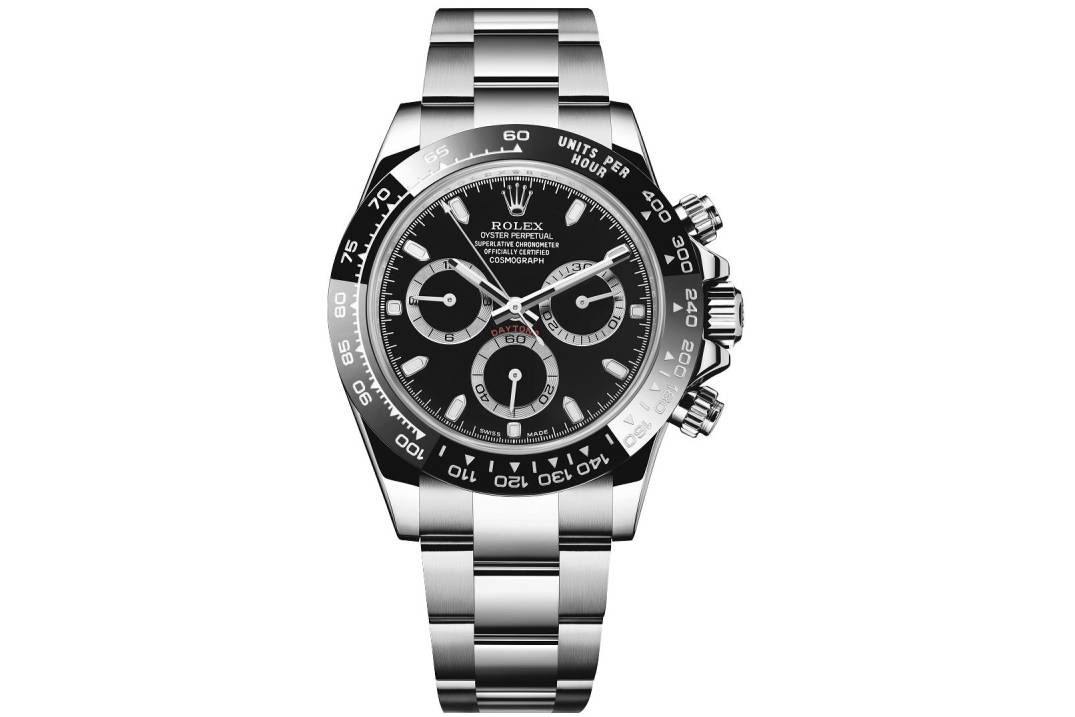ROLEX DAYTONA COSMOGRAPH 40MM BLACK CERAMIC BEZEL REF: 116500LN