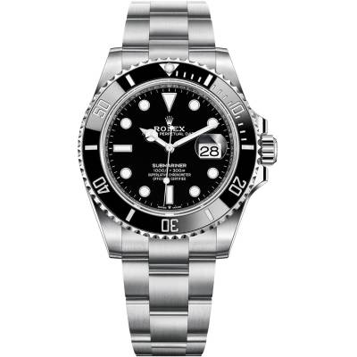 ROLEX SUBMARINER DATE 41MM BLACK CERAMIC NEW MODEL REF: 126610LN