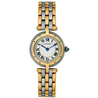 CARTIER PANTHERE 24MM GOLD&STEEL REF: 166920