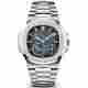PATEK PHILIPPE NAUTILUS STEEL 40x38CM REF: 5712/1A-001