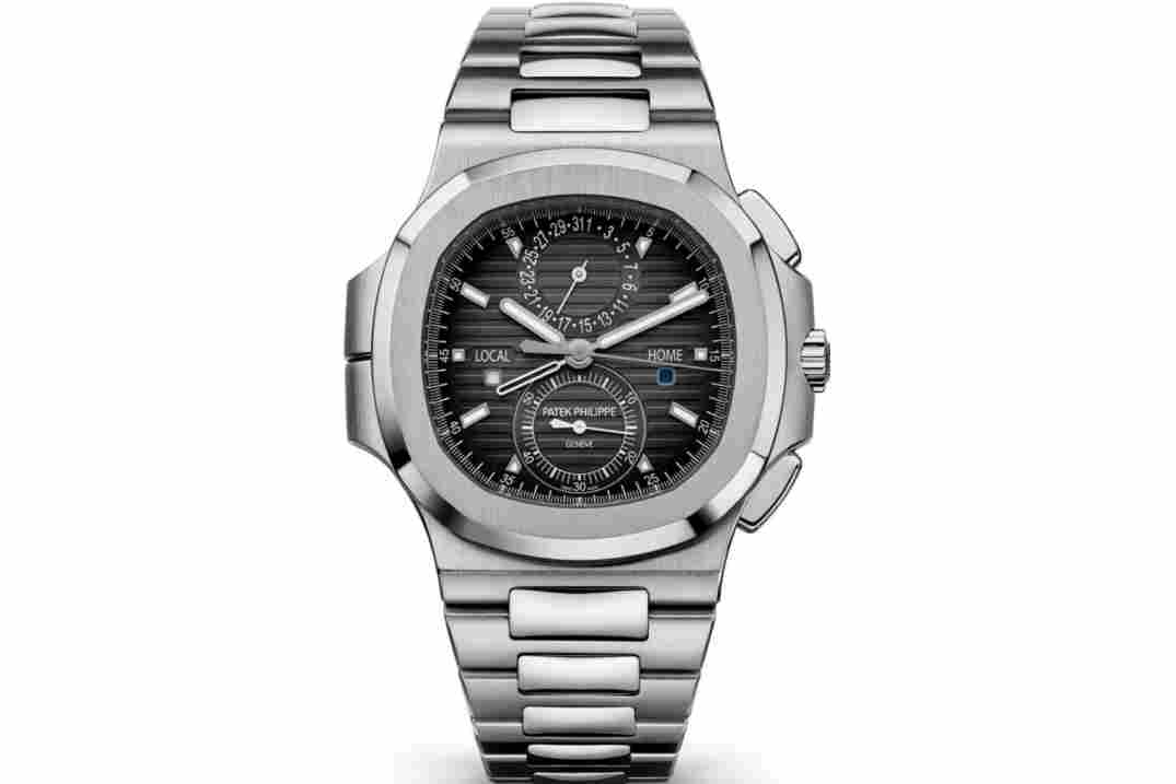 PATEK PHILIPPE NAUTILUS TRAVEL TIME 40.5MM CHRONOGRAPH STEEL REF: 5990/1A-001