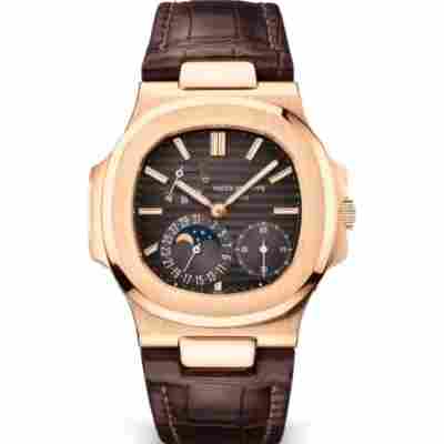 PATEK PHILIPPE NAUTILUS ROSE GOLD 40MM REF: 5712R-001