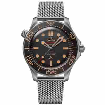 OMEGA SEAMASTER DIVER 300M CO-AXIAL MASTER CHRONOMETER 42MM, 007 EDITION, TITANIUM ON TITANIUM, REF: 210.90.42.20.01.001