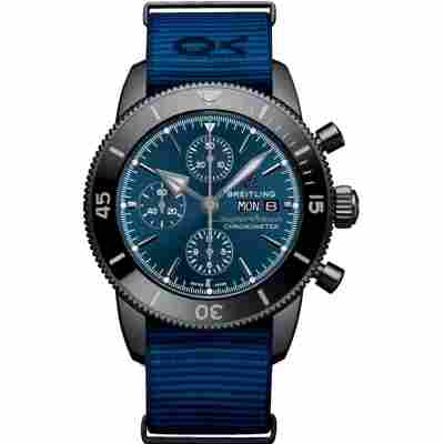 BREITLING SUPEROCEAN HERITAGE II  CHRONOGRAPH 44MM REF:	M133132A1C1W1