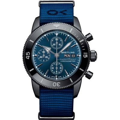 BREITLING SUPEROCEAN HERITAGE II  CHRONOGRAPH 44MM REF:	M133132A1C1W1