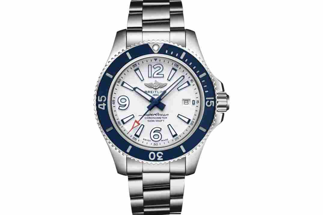 BREITLING SUPEROCEAN 42MM WATER RESISTANCE REF: 	A17366D81A1A1