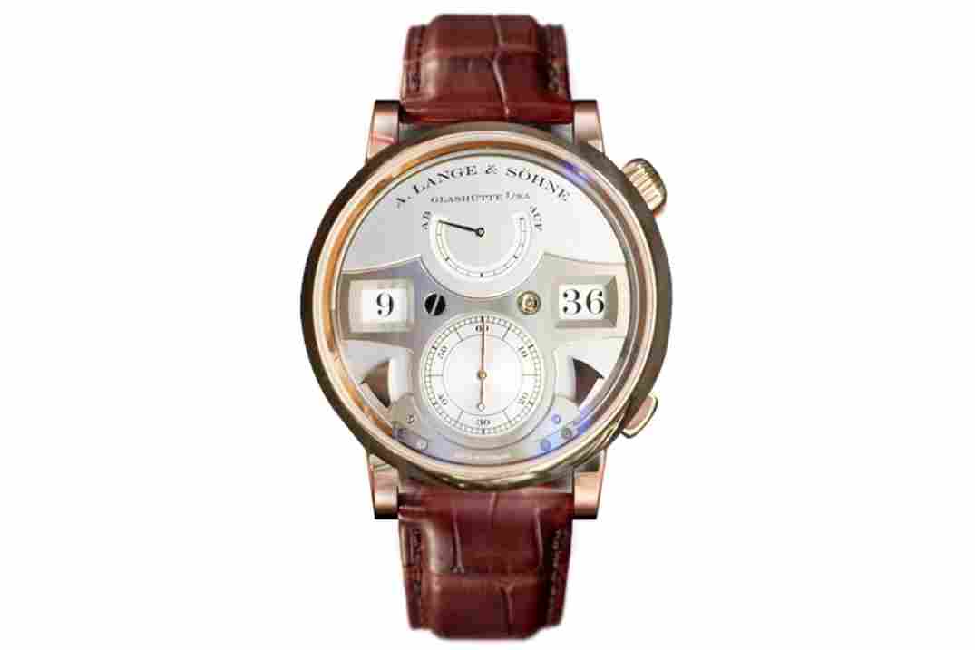 A. LANGE&SOHNE  ZEITWERK 41.9MM ROSE GOLD REF:140.032