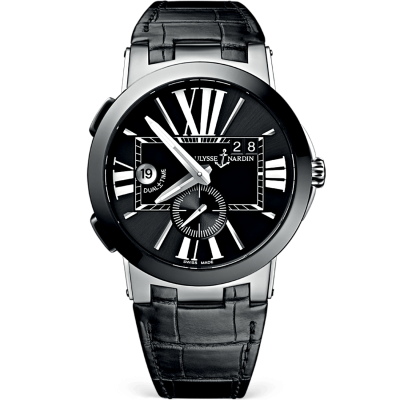 ULYSSE NARDIN 43MM EXECUTIVE DUAL TIME REF: 243-00/42