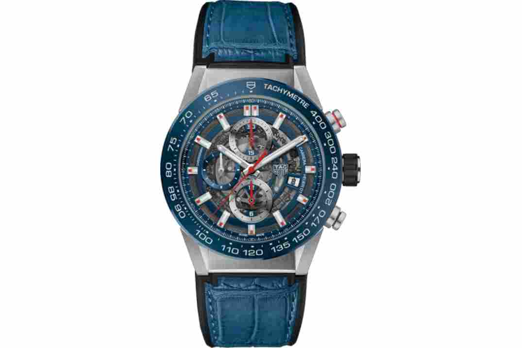 TAG HEUER 43MM CARRERA CALIBRU 01 REF:  CAR201T.FC6406