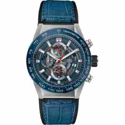 TAG HEUER 43MM CARRERA CALIBRU 01 REF:  CAR201T.FC6406