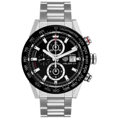 TAG HEUER 43MM CARRERA CALIBRE 01 REF: CAR201Z.BA0714