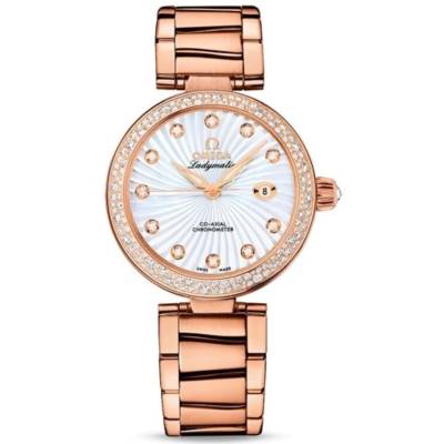 OMEGA DE VILLE LADYMATIC CO-AXIAL CHRONOMETER 34MM REF: 425.20.34.20.55.004