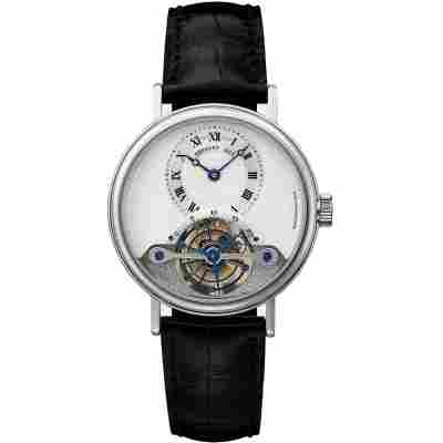 BREGUET CLASSIQUE TOURBILLON 36MM LEATHER REF:  3357bb/12/986