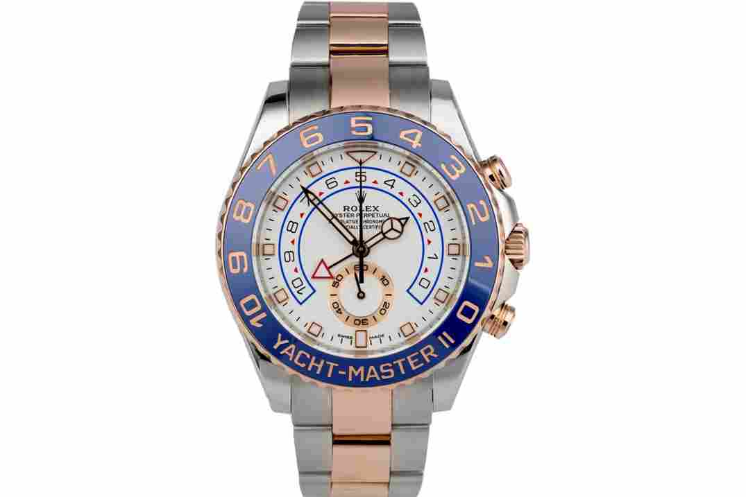 ROLEX YACHT-MASTER II AUTOMATIC ROSEGOLD&STEEL 44MM REF: 116681