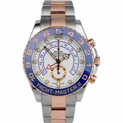 ROLEX YACHT-MASTER II AUTOMATIC ROSEGOLD&STEEL 44MM REF: 116681