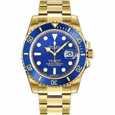 ROLEX SUBMARINER DATE YELLOW GOLD AUTOMATIC 41MM REF: 126618LB