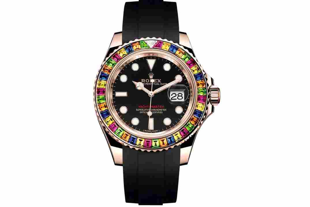 ROLEX YACHT-MASTER AUTOMATIC ROSEGOLD 40MM REF: 116695SATS