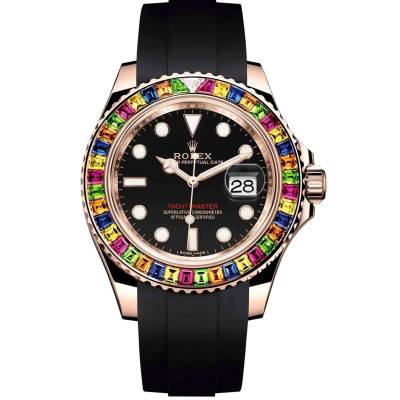 ROLEX YACHT-MASTER AUTOMATIC ROSEGOLD 40MM REF: 116695SATS