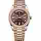 ROLEX DAY-DATE ROSEGOLD DIAMOND BEZEL AUTOMATIC REF: 228345