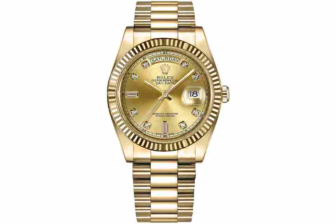 ROLEX DAY-DATE II YELLOW GOLD AUTOMATIC 41MM REF: 218238