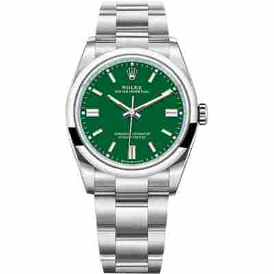 ROYAL OYSTER PERPETUAL GREEN DIAL 36MM REF: 126000