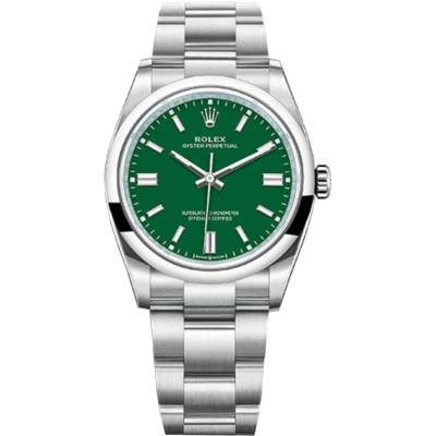 ROYAL OYSTER PERPETUAL GREEN DIAL 36MM REF: 126000