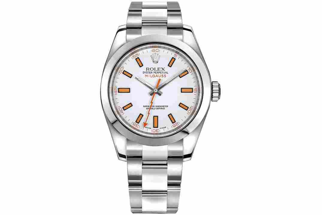 ROLEX MILGAUSS WHITE ANTI-MAGNETIC 40MM REF: 116400