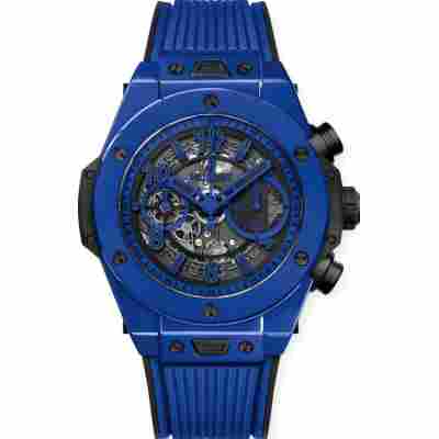 HUBLOT BIG BAG UNICO BLUE MAGIC 45MM REF: 411.ES.5119.RX