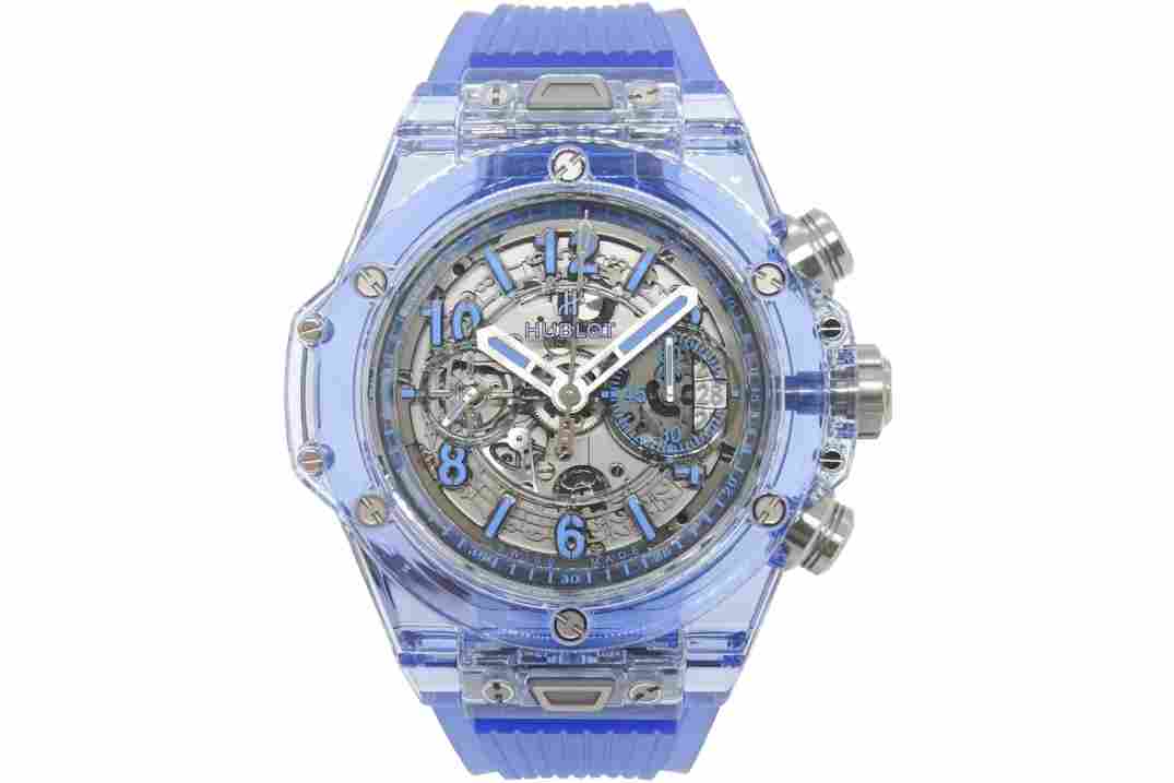HUBLOT BIG BANG UNICO CHRONOGRAPH BLUE SAPPHIRE REF: 22970