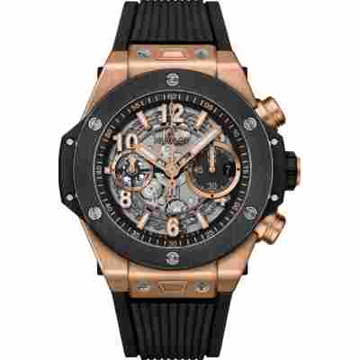 HUBLOT BIG BANG UNICO KING GOLD 44MM REF: 421.OM.1180.RX