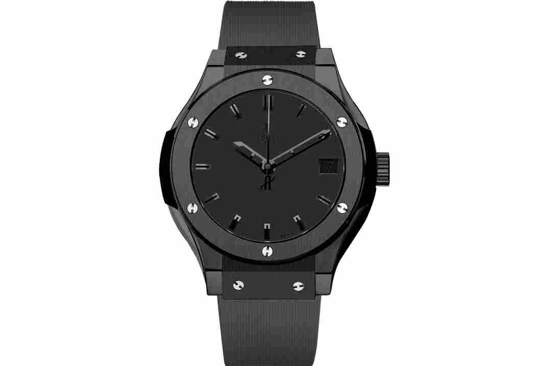 HUBLOT CLASSIC FUSION BLACK QUARTZ 33MM REF: 581.CM.1110.RX
