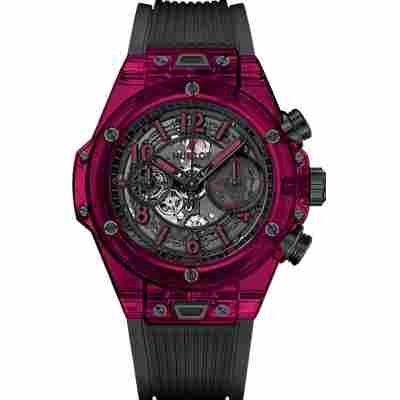 HUBLOT BIG BANG UNICO 45MM RED SAPPHIRE REF: 411.JR.4901.RT