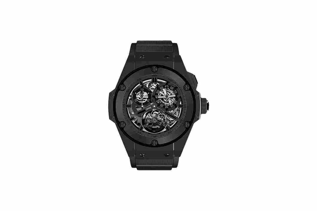 HUBLOT KING POWER BLACK TOURBILLON 48MM REF: 708.CI.0110.RX
