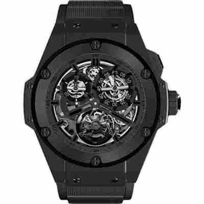 HUBLOT KING POWER BLACK TOURBILLON 48MM REF: 708.CI.0110.RX