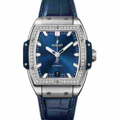 HUBLOT SPIRIT OF BIG BANG BLUE DIAMONDS REF: 665.NX.7170.LR.1204