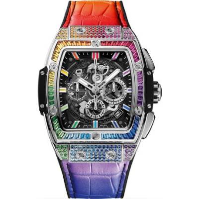 HUBLOT SPIRIT OF BIG BANG RAINBOW 42MM REF: 641.NX.0117.LR.0999